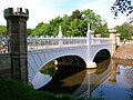 The completed bridge in June 2009.