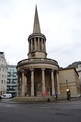 Église All Souls, Langham Place, Londres.