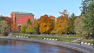 Koskipuisto et Hôtel Tammer.