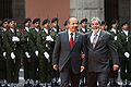 Image 34President Felipe Calderón with President of Brazil Luiz Inácio Lula da Silva. (from History of Mexico)