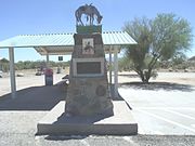 The Tom Mix Monument.