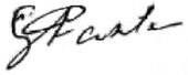 signature de Gherman Pântea