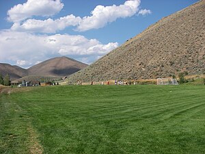 Soccer fields in Hailey (2009)