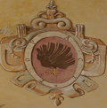 Topacz coat of arms (Kopacz) in Baranow-Sandomierski castle