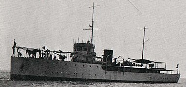 The Iranian warship Babr (Tiger) circa 1936.