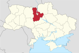 Oblast' di Kiev – Localizzazione