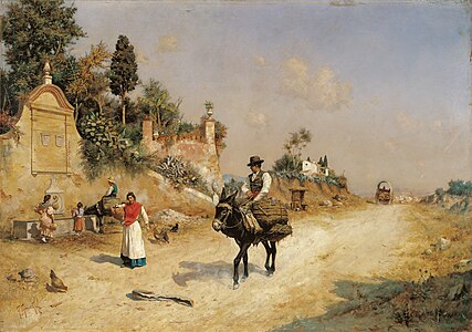 La fuente de Reding, c. 1885. Museo Carmen Thyssen Málaga.