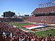 View from inside a stadium