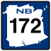 Route 172 marker