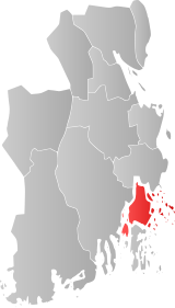 Nøtterøy within Vestfold