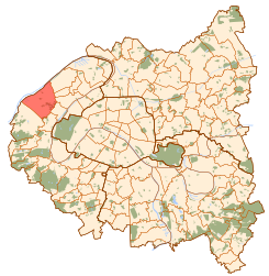 Nanterre – Mappa