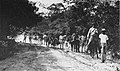 Image 32United States Marines and a Haitian guide patrolling the jungle in 1915 during the Battle of Fort Dipitie (from History of Haiti)