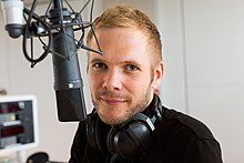 Stefan Siegenthaler im Radiostudio (2016)