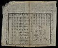 A section in Ngũ vân lâu tăng đính tứ thể thư pháp 五雲摟增訂四體書法 (1848), explaining the concept of the Eight Principles of Yong.