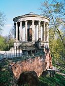 Temple of the Sibyl in Puławy landscape garden by Piotr Aigner, (1798-1801)