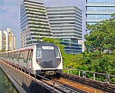 Mass rapid transit train