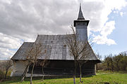 Wooden church in Bădeni