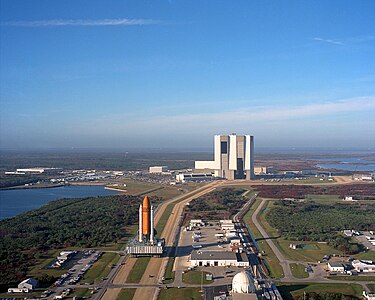 Naveta spațială Atlantis (STS-36) la Centrul Spațial Kennedy