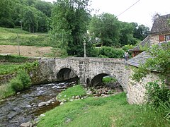 le pont des Pèlerins sur la Boralde.