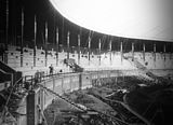 Lo stadio durante i lavori di costruzione (1911-1912).