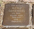 Stolperstein von Alfred Dannenberg