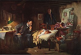 El doctor (The Doctor). Samuel Luke Fildes, 1891.