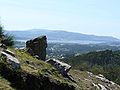 Vista do rio Minho desde a cima da rota