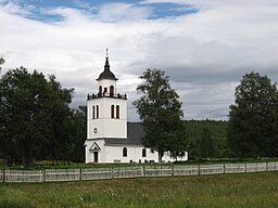 Överhogdals kyrka i juli 2010