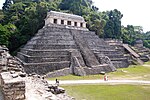 10. – Inskriptionernas tempel i Palenque, 23 m.