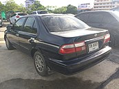 日產第八代Sunny B14型系1.6L Super Saloon四門轎車車尾（泰國後期樣式）