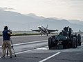 AIDC F-CK-1 Ching-kuo departing from a highway runway in Pingtung County during the 2021 Han Kuang exercise