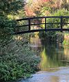 Bungay: Earsham St bridge, (beyond private footbridge)