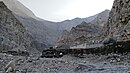 A farm at the bottom of the Wadi Litibah, a tributary of the Wadi Ghalilah. Starting point for the Stairway to Heaven trail