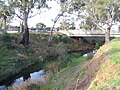 Marking the boundary between Bacchus Marsh and Maddingley