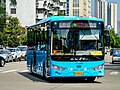 2017年7月使用安凱純電動空調車的107路