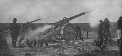 Eine Kanone 155 L 1915