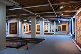 Interior of the Carpet Museum