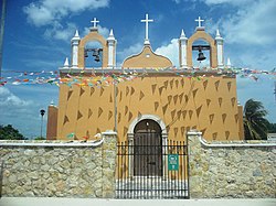 Principal Church of Celestún, Yucatán