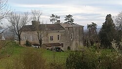 Vue des façades arrières