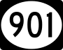 Highway 901 marker