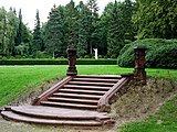 Freitreppe Friedhof Ohlsdorf