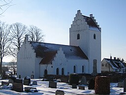 Gödelövs kyrka i februari 2006