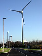 Enercon E-70 at Green Park Business Park, UK