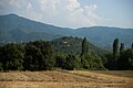 The hill of Kastrórakhi, Makrakomi, Greece.