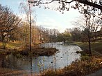 Långbroparken, gamla sjukhusdammen