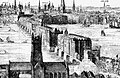 London Bridge in 1630s England