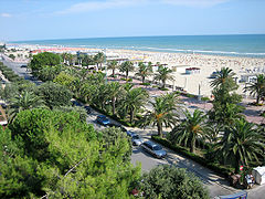 Giulianova seaside.