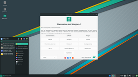 Manjaro Linux 23.0.4, avec l'environnements de bureau Xfce
