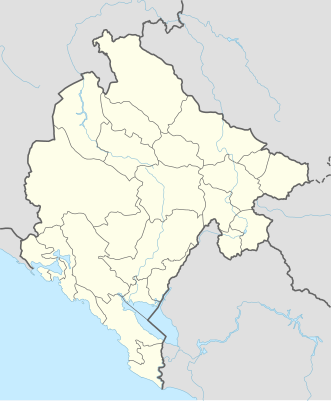 Location map Montenegro