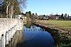 Ensemble formé par le pont Romain (classé comme monument par arrêté royal du 30 mars 1962) et les terrains environnants, à Montignies-Saint-Christophe